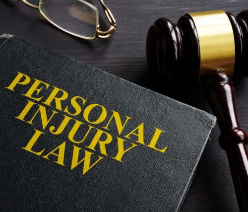 a personal injury law book