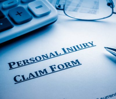 personal injury claim form