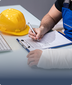 engineer-working-construction-projecthelmet-laptop-table