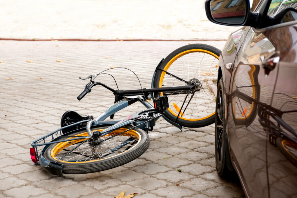Electric bike parked along a Colorado street